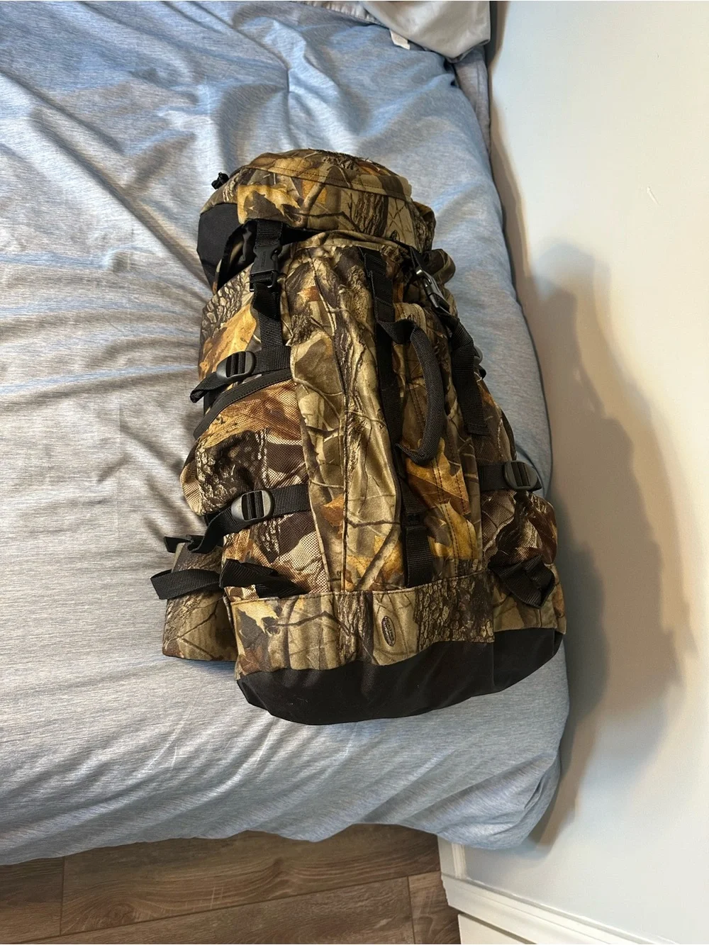 Fieldline Internal Frame Camouflage Hunting Backpack Hip Belt External Pockets